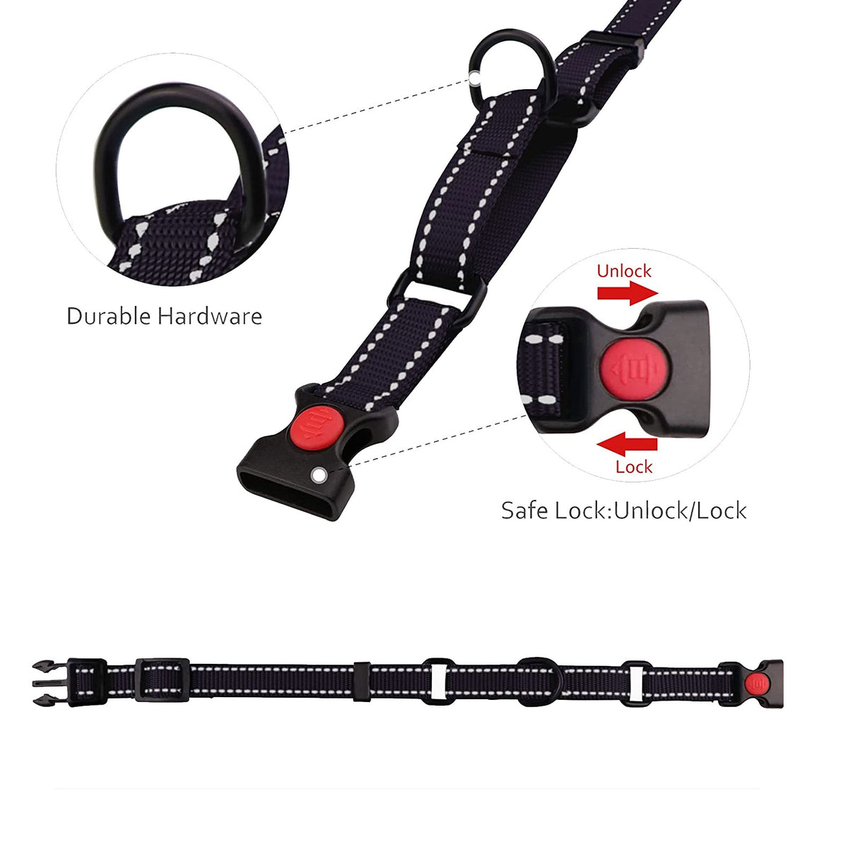 Dog lead safety on sale catch